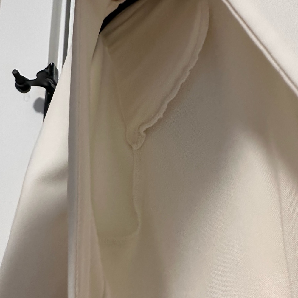 Michael Costello Ivory Wide Leg Jumpsuit - Picture 6 of 8
